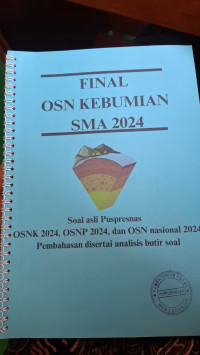 Image of Final OSN Kebumian SMA 2024