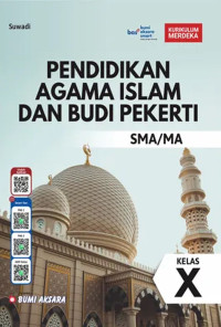 Image of Pendidikan Agama Islam Dan Budi Pekerti SMA/ MA Kelas X