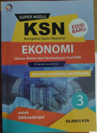 Image of Super Modul KSN SMA Keuangan Bisnis Dan Akutansi Buku 3